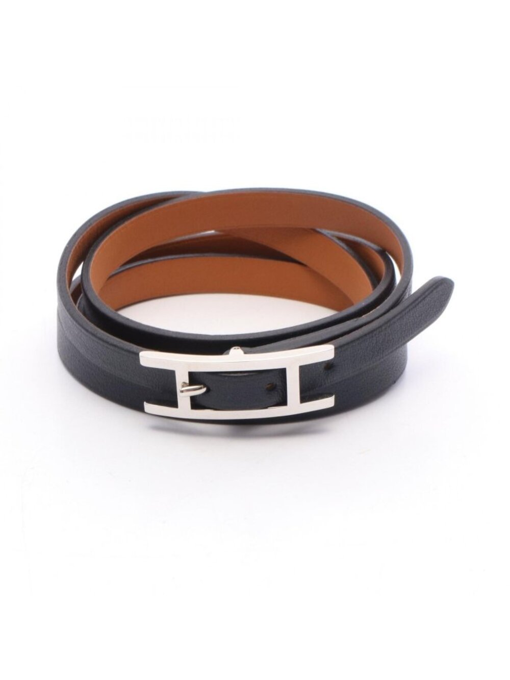 Hermes Bracelet Behapi Long Reversible Leather